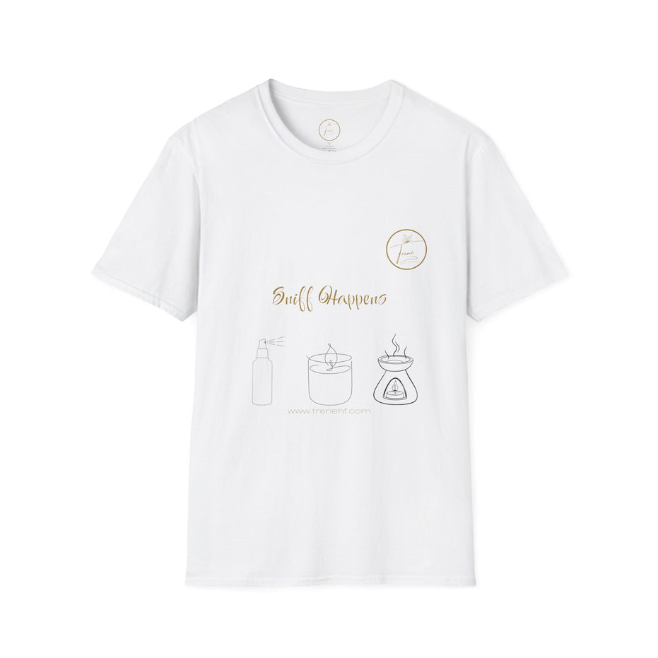 Unisex Softstyle T-Shirt - "Sniff Happens"