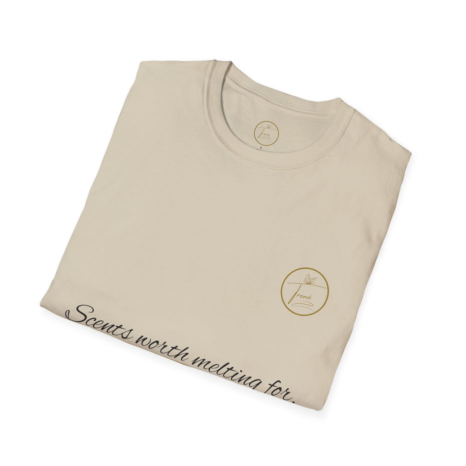 Unisex Softstyle T-Shirt - "Scents Worth Melting For"