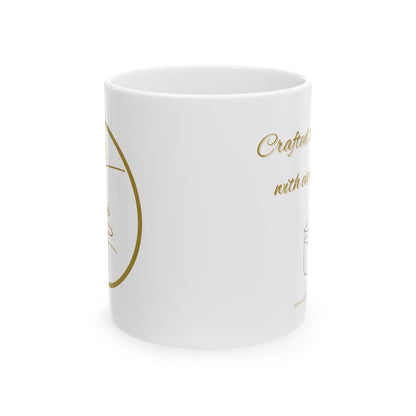 Ceramic Mug - "Crafted to Captivate" - 11oz & 15oz