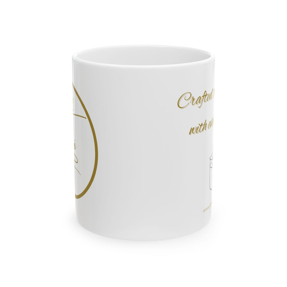 Ceramic Mug - "Crafted to Captivate" - 11oz & 15oz