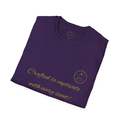 Unisex Softstyle T-Shirt - "Crafted to Captivate"