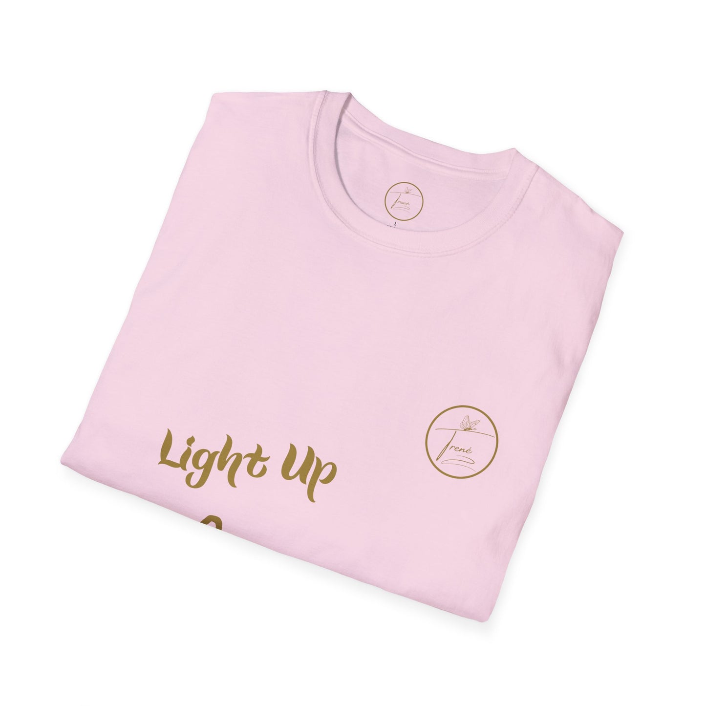 Unisex Softstyle T-Shirt - "Light Up, Chill Out"