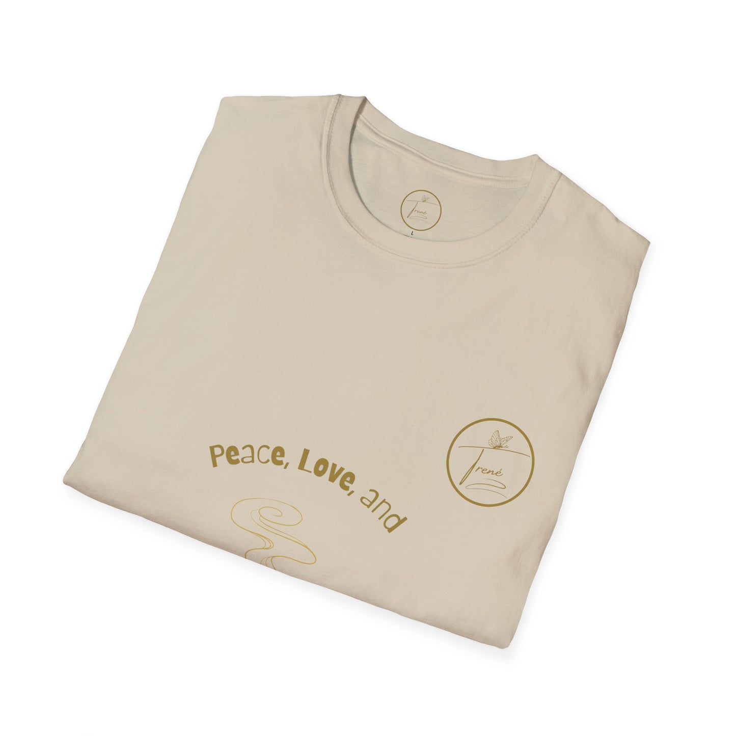 Unisex Softstyle T-Shirt - "Peace and Love"