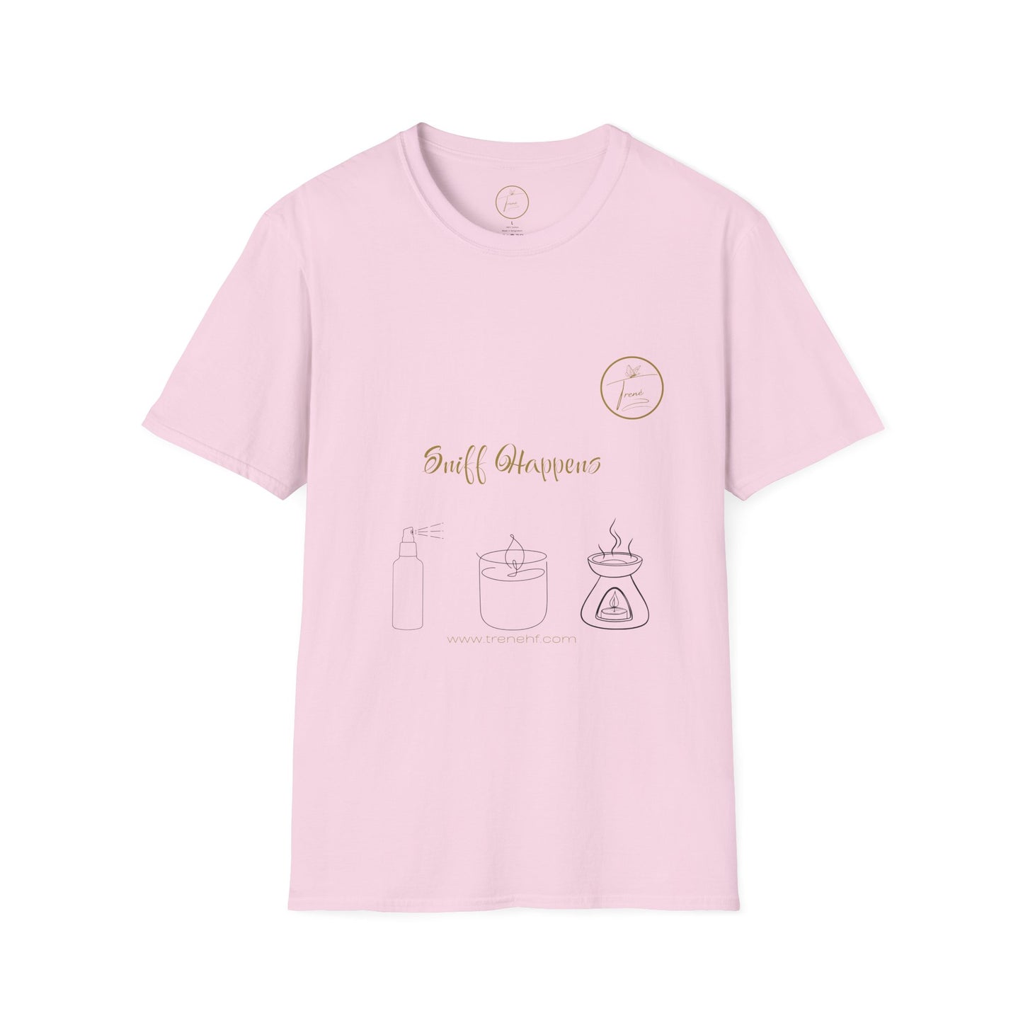 Unisex Softstyle T-Shirt - "Sniff Happens"