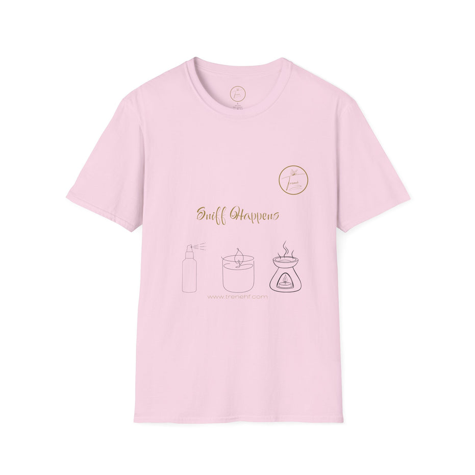 Unisex Softstyle T-Shirt - "Sniff Happens"