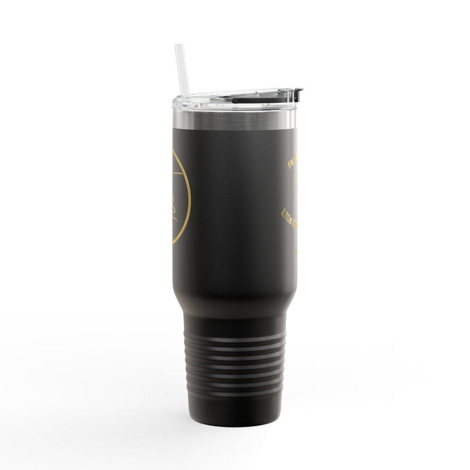 40oz Insulated Travel Mug - "Peace and Love"