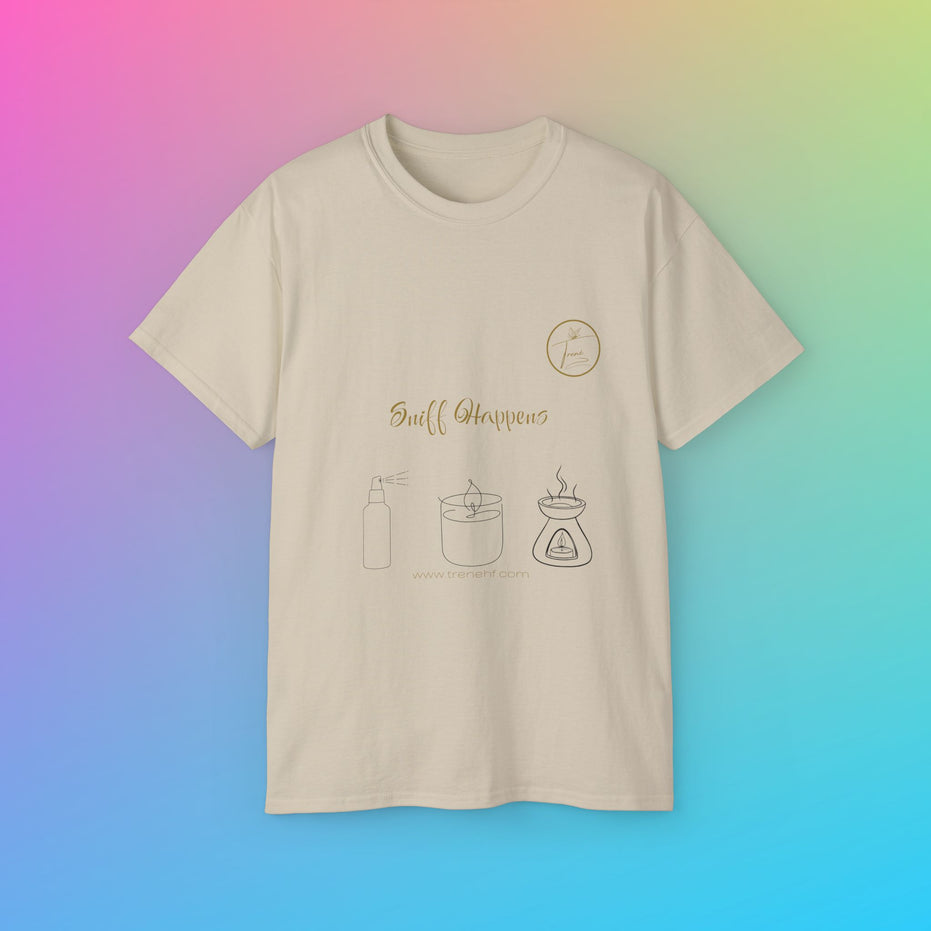 Unisex Ultra Cotton Tee - "Sniff Happens"