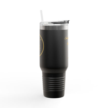 40oz Insulated Travel Mug - "Smell Good, Feel Good"
