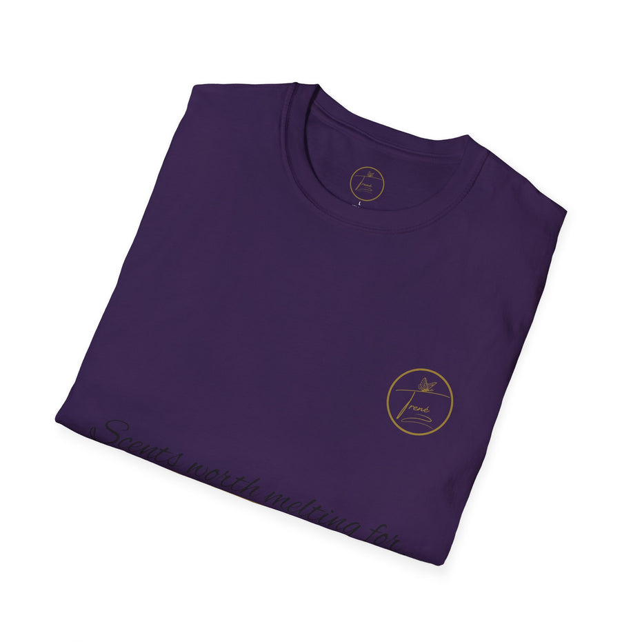 Unisex Softstyle T-Shirt - "Scents Worth Melting For"