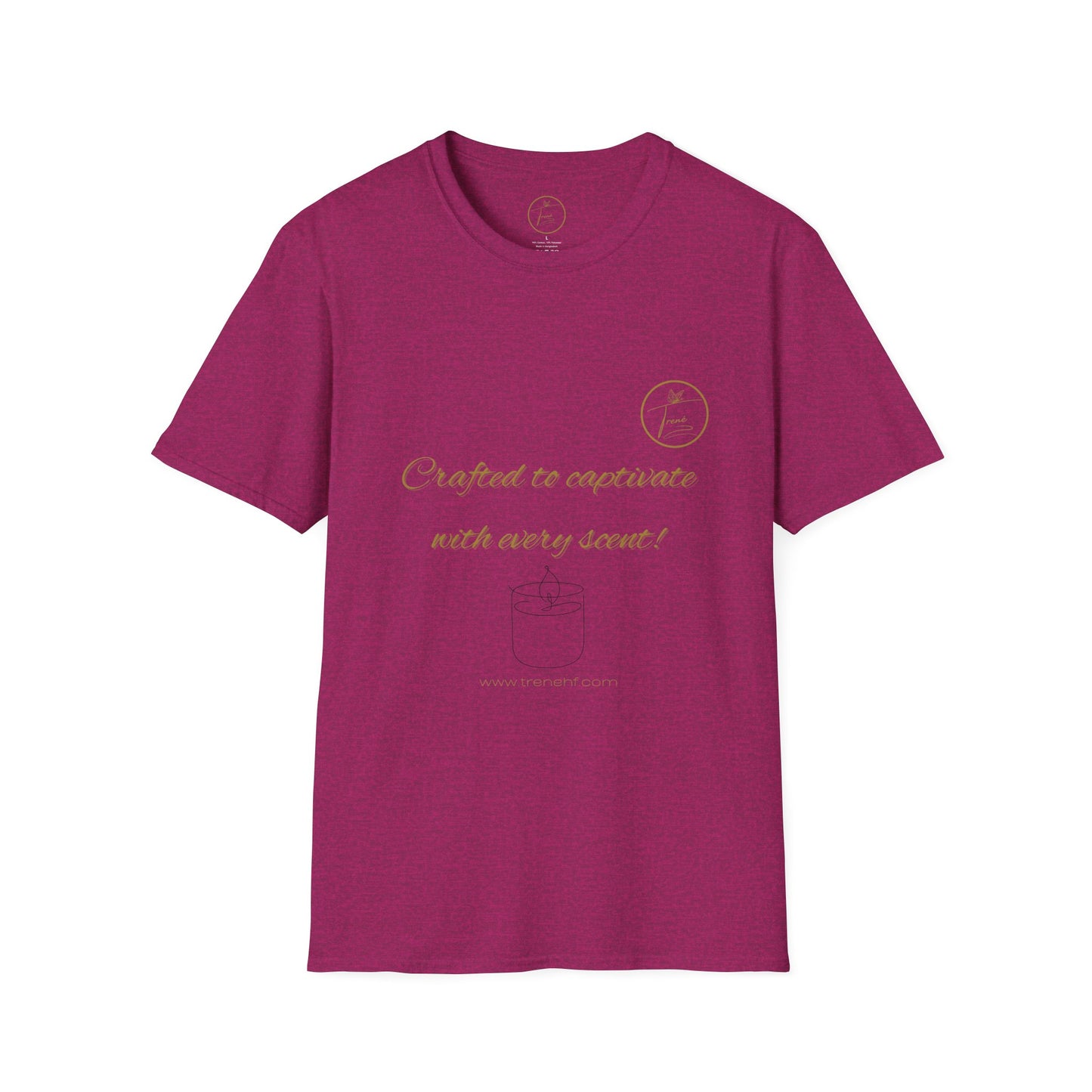 Unisex Softstyle T-Shirt - "Crafted to Captivate"