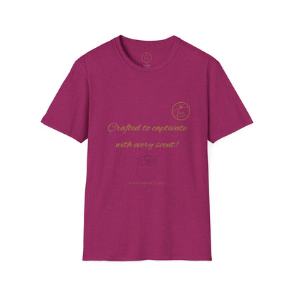 Unisex Softstyle T-Shirt - "Crafted to Captivate"