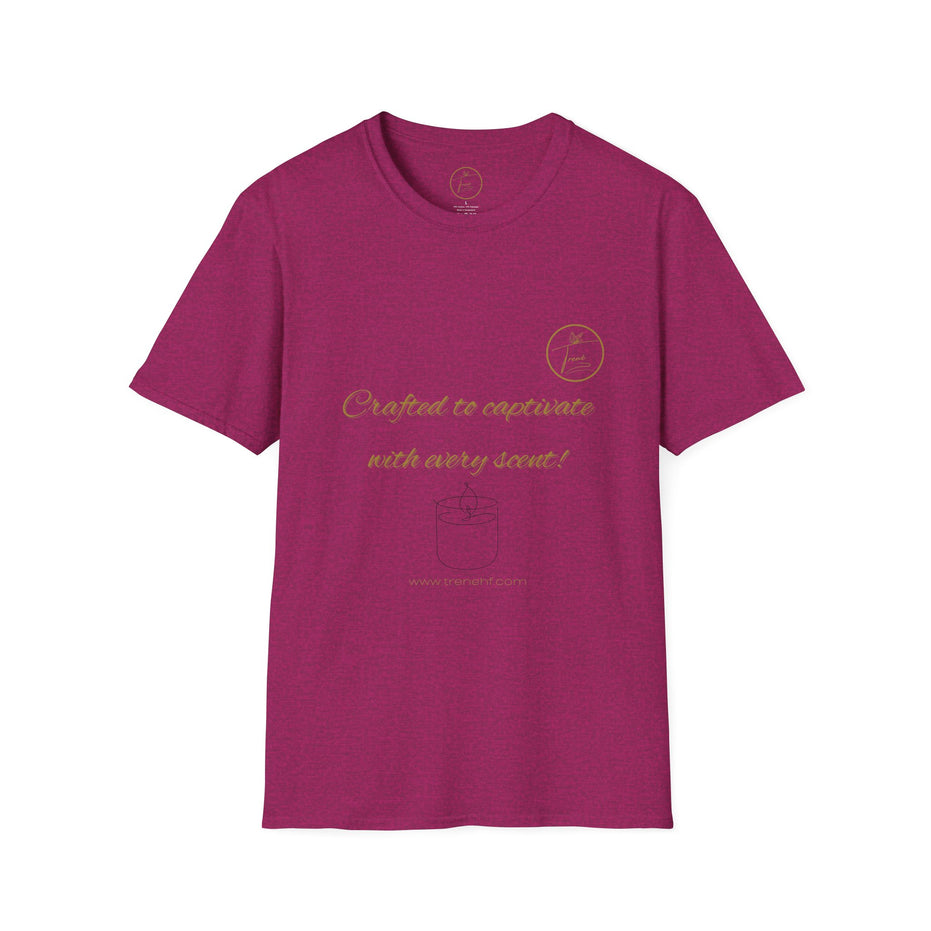 Unisex Softstyle T-Shirt - "Crafted to Captivate"
