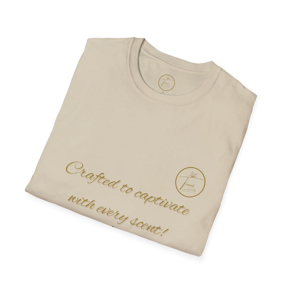 Unisex Softstyle T-Shirt - "Crafted to Captivate"