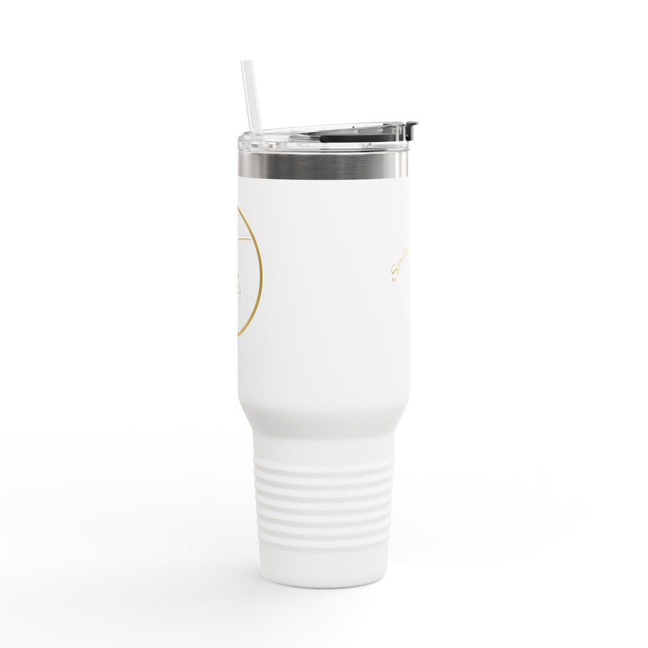 40oz Insulated Travel Mug - "Spritz, Scent, Repeat"