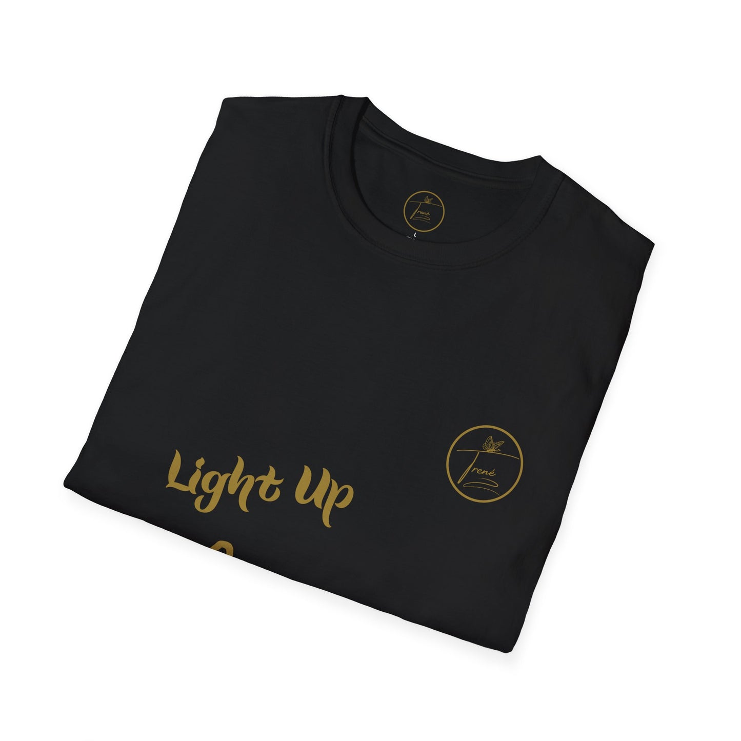 Unisex Softstyle T-Shirt - "Light Up, Chill Out"
