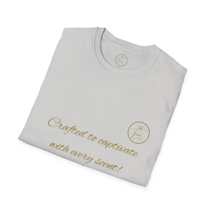 Unisex Softstyle T-Shirt - "Crafted to Captivate"