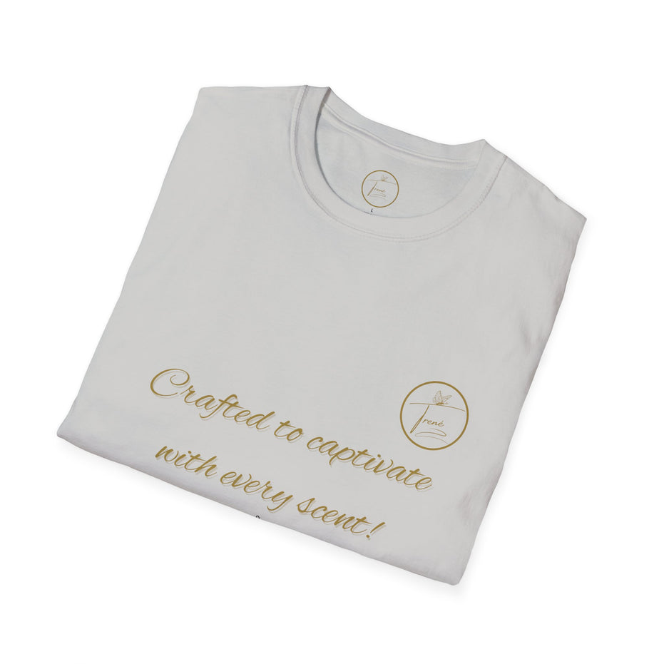 Unisex Softstyle T-Shirt - "Crafted to Captivate"