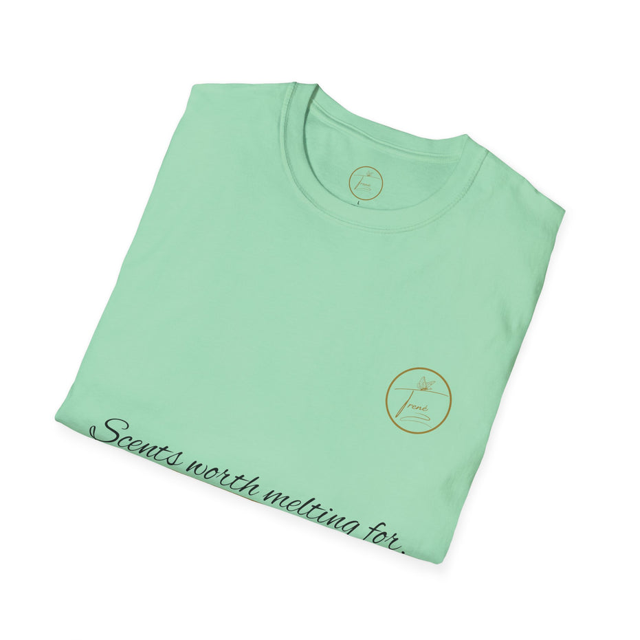 Unisex Softstyle T-Shirt - "Scents Worth Melting For"