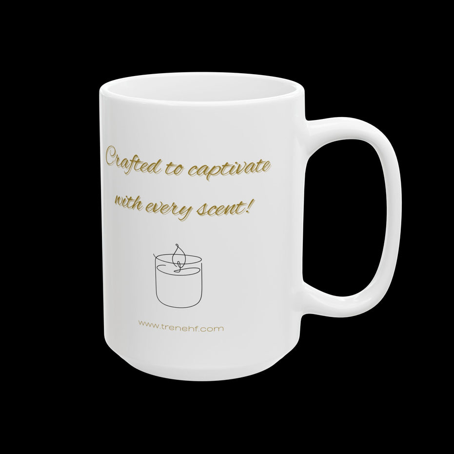 Ceramic Mug - "Crafted to Captivate" - 11oz & 15oz
