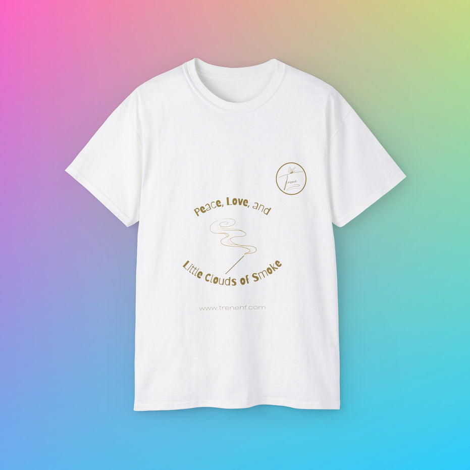 Unisex Ultra Cotton Tee - "Peace and Love"