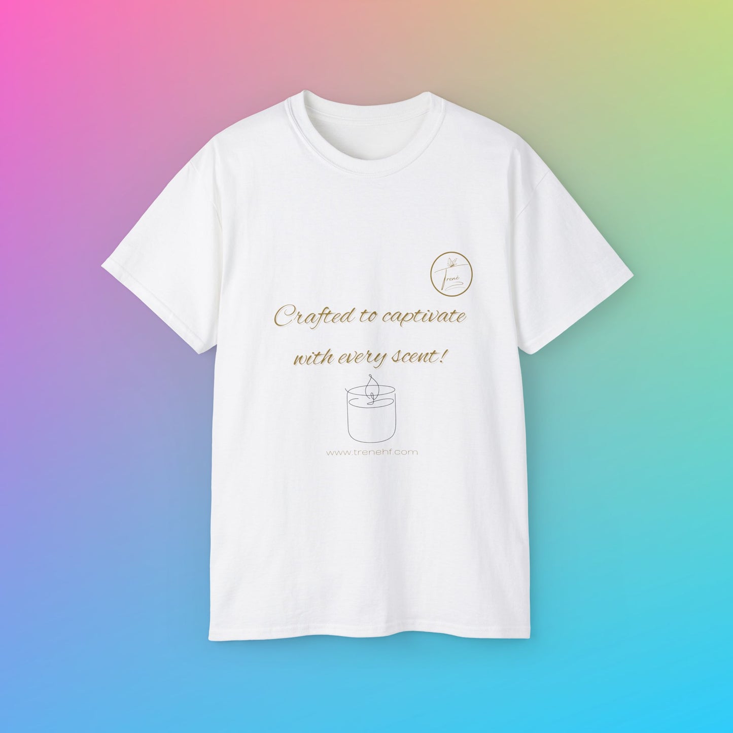 Unisex Ultra Cotton Tee - "Crafted to Captivate" Shirt