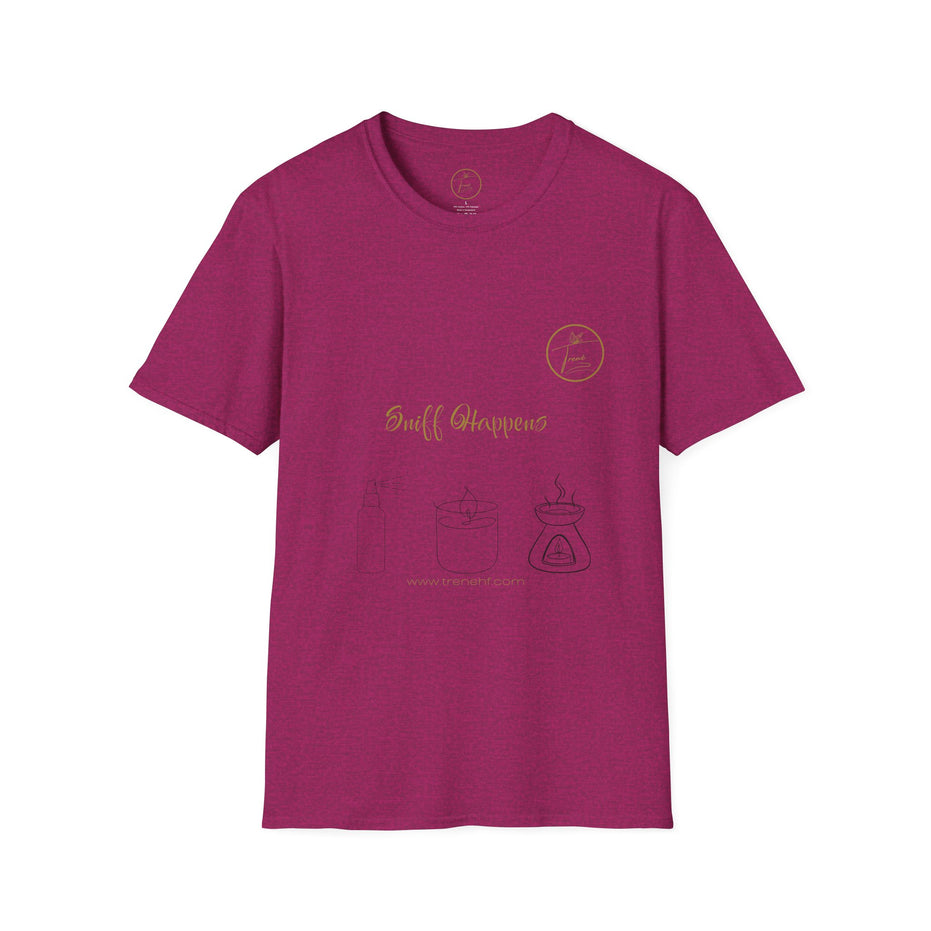 Unisex Softstyle T-Shirt - "Sniff Happens"