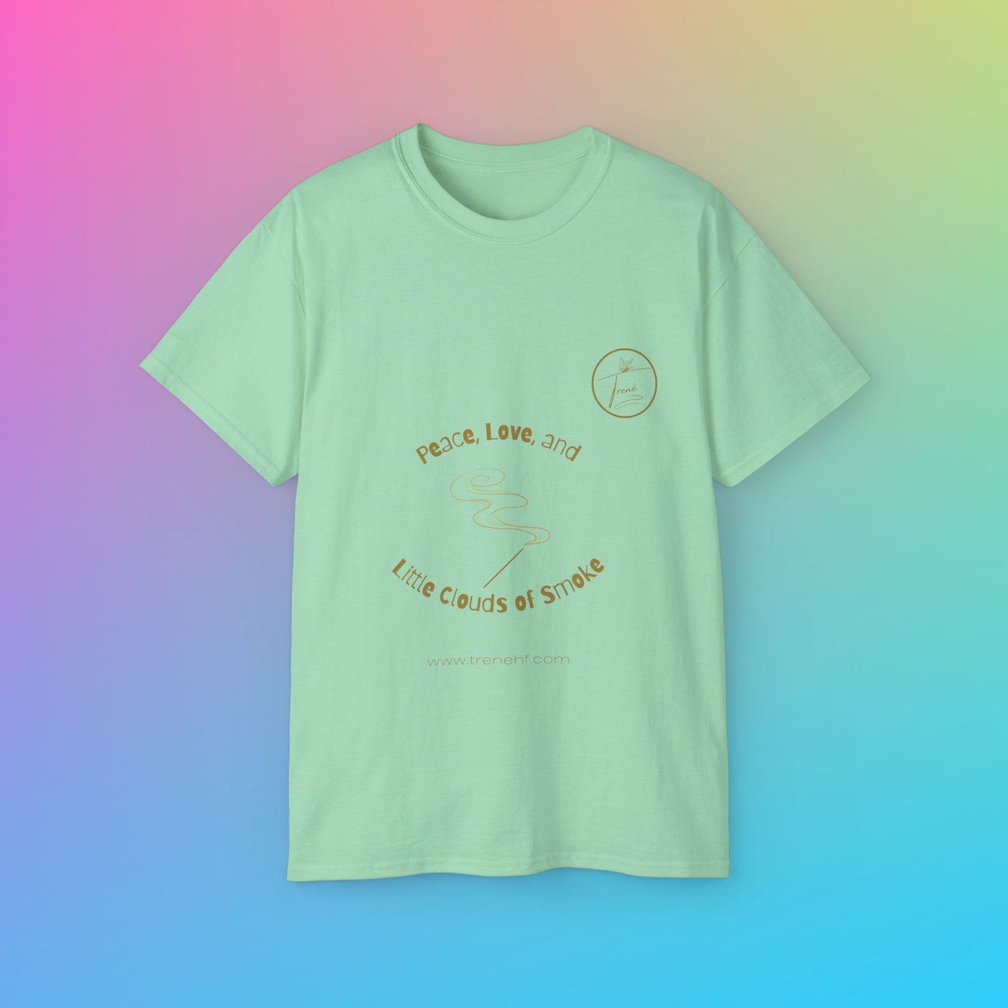 Unisex Ultra Cotton Tee - "Peace and Love"
