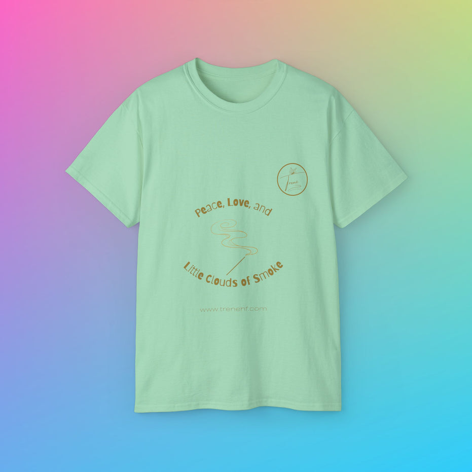 Unisex Ultra Cotton Tee - "Peace and Love"