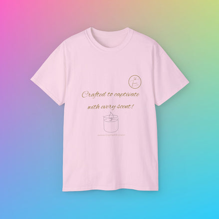 Unisex Ultra Cotton Tee - "Crafted to Captivate" Shirt