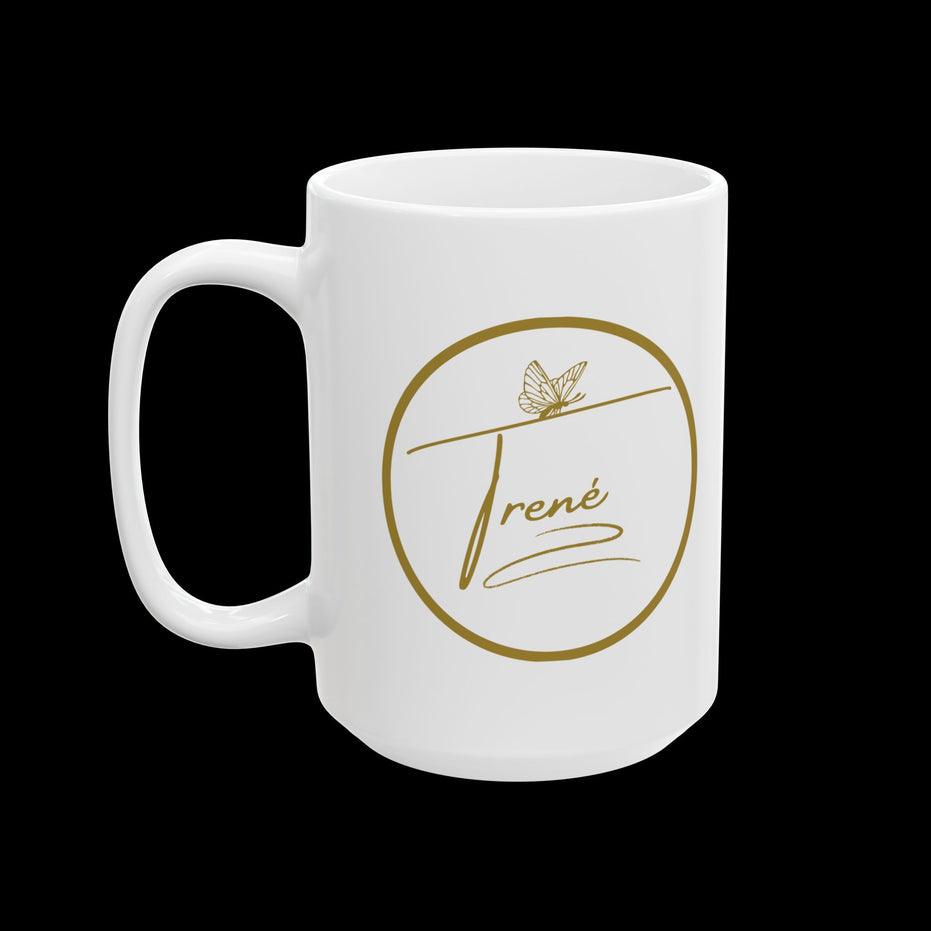 Ceramic Mug - "Flame On, Worries Gone" - 11oz & 15oz