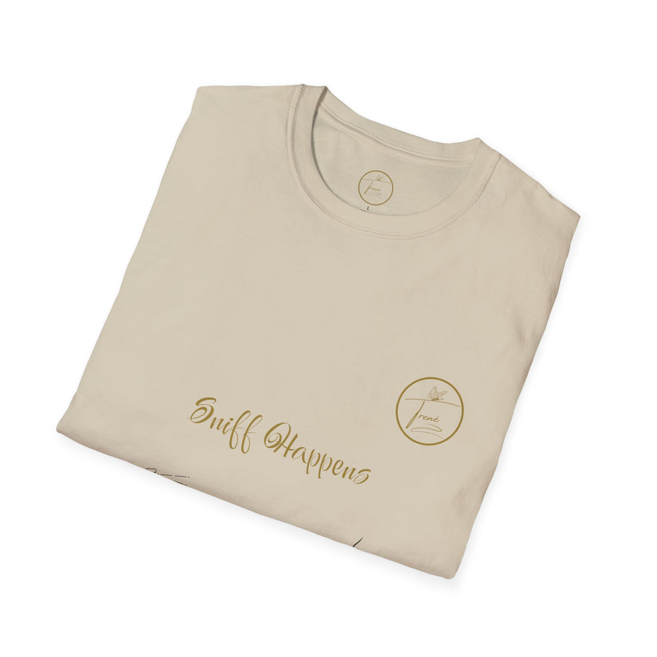 Unisex Softstyle T-Shirt - "Sniff Happens"