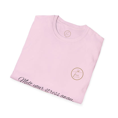 Unisex Softstyle T-Shirt - "Melt Your Stress Away"