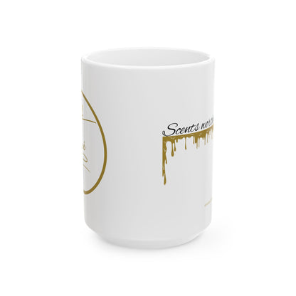 Ceramic Mug - "Scents Worth Melting For" - 11oz & 15oz