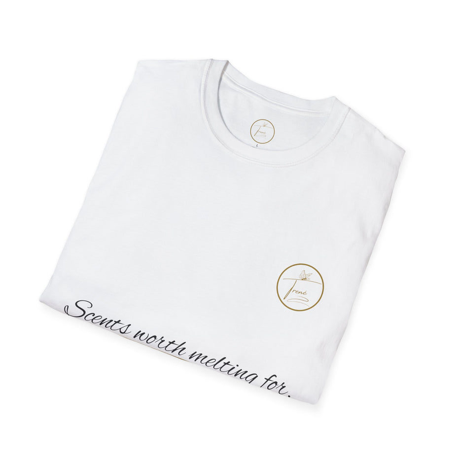 Unisex Softstyle T-Shirt - "Scents Worth Melting For"