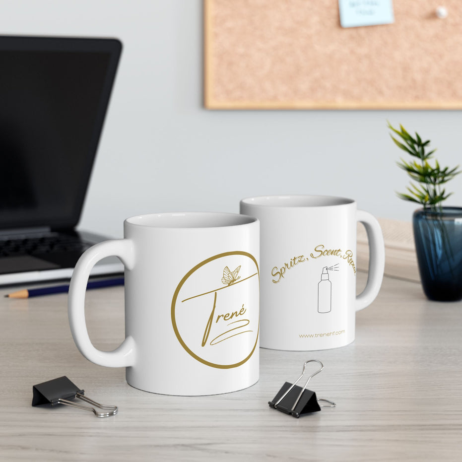 Ceramic Mug - "Spritz, Scent, Repeat" - 11oz & 15oz
