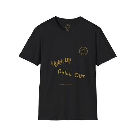 Unisex Softstyle T-Shirt - "Light Up, Chill Out"