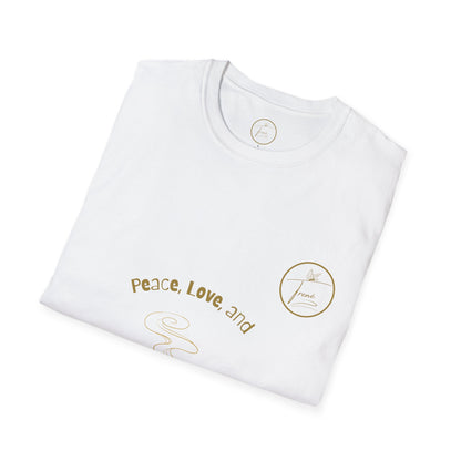 Unisex Softstyle T-Shirt - "Peace and Love"