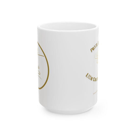 Ceramic Mug - "Peace and Love" - 11oz & 15oz