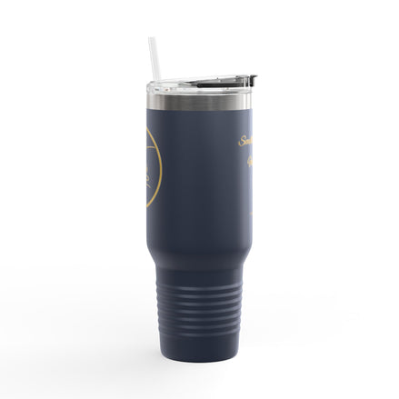 40oz Insulated Travel Mug - "Smell Good, Feel Good"