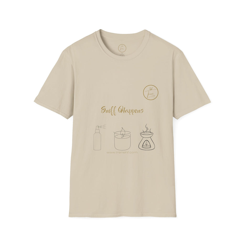Unisex Softstyle T-Shirt - "Sniff Happens"