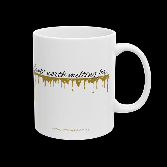 Ceramic Mug - "Scents Worth Melting For" - 11oz & 15oz
