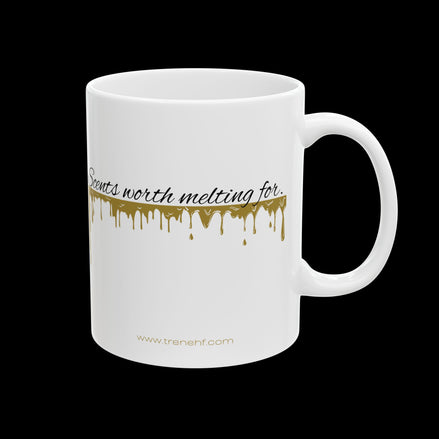 Ceramic Mug - "Scents Worth Melting For" - 11oz & 15oz