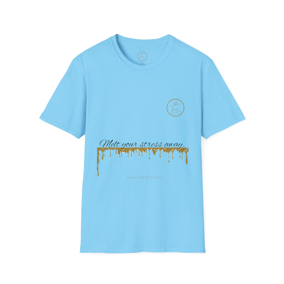 Unisex Softstyle T-Shirt - "Melt Your Stress Away"