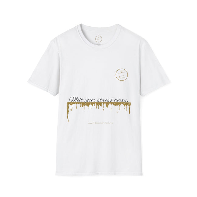 Unisex Softstyle T-Shirt - "Melt Your Stress Away"