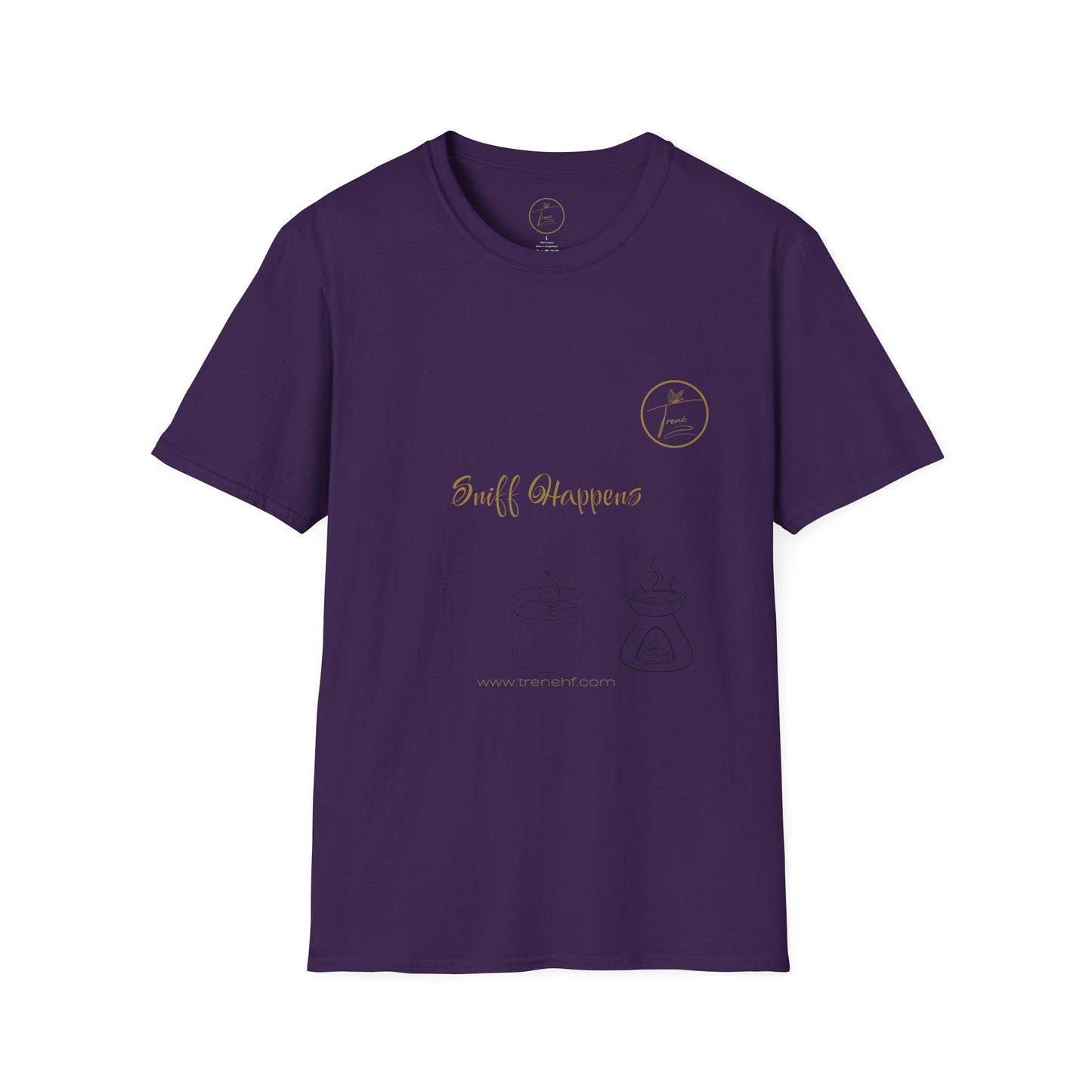 Unisex Softstyle T-Shirt - "Sniff Happens"