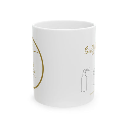 Ceramic Mug - "Sniff Happens" - 11oz & 15oz