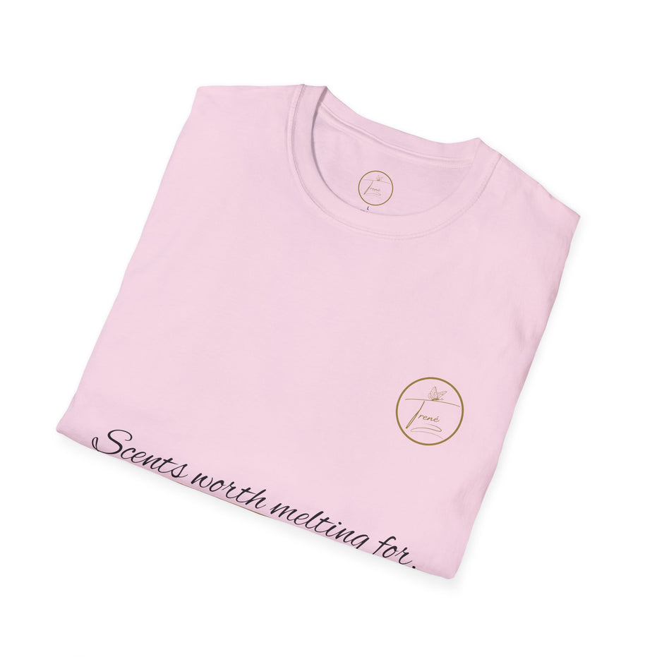 Unisex Softstyle T-Shirt - "Scents Worth Melting For"
