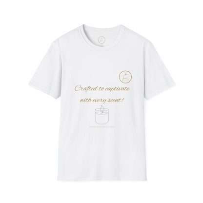 Unisex Softstyle T-Shirt - "Crafted to Captivate"