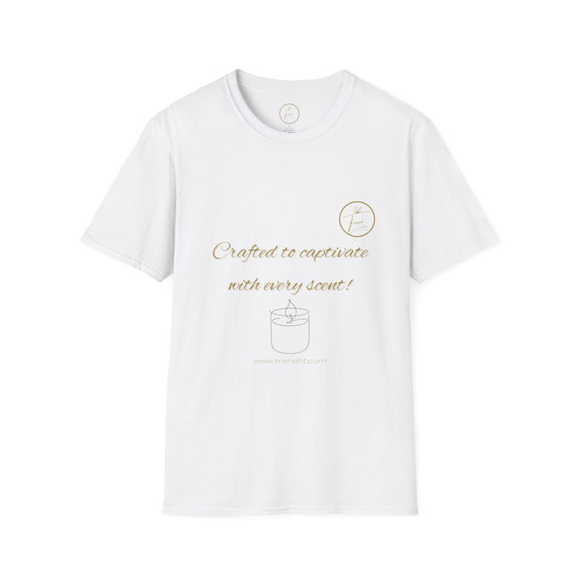 Unisex Softstyle T-Shirt - "Crafted to Captivate"