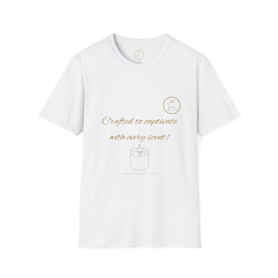 Unisex Softstyle T-Shirt - "Crafted to Captivate"